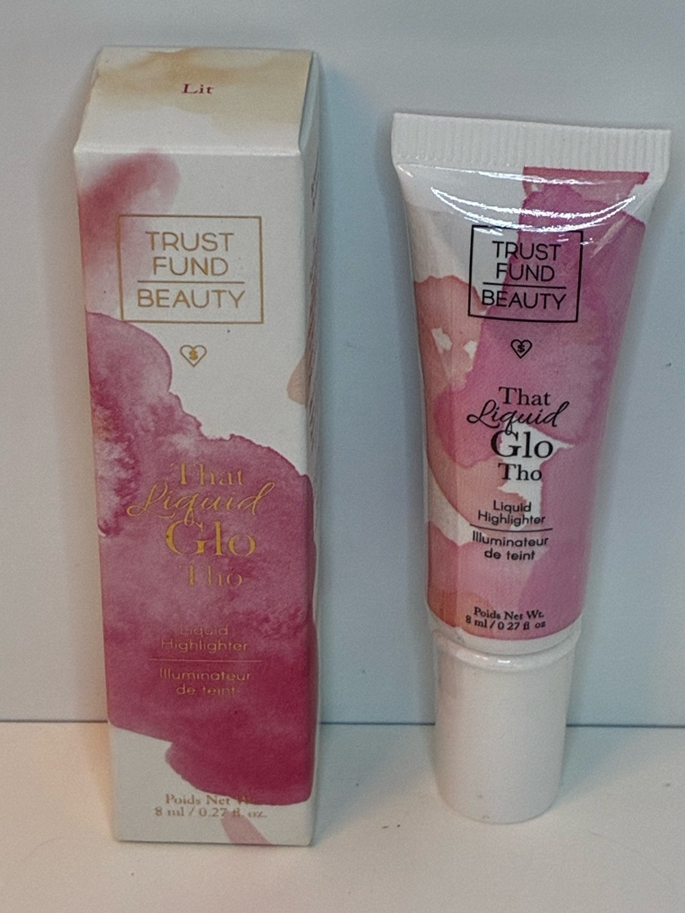 Trust Fund Beauty That Liquid Glo Tho Highlighter In “Lit” .27 fl oz New In Box